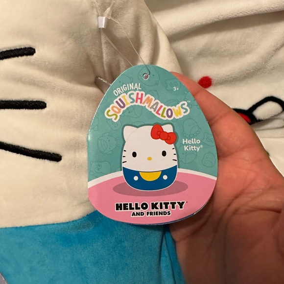 Hello Kitty 12” Blue Squishmallows - Picture 6 of 11